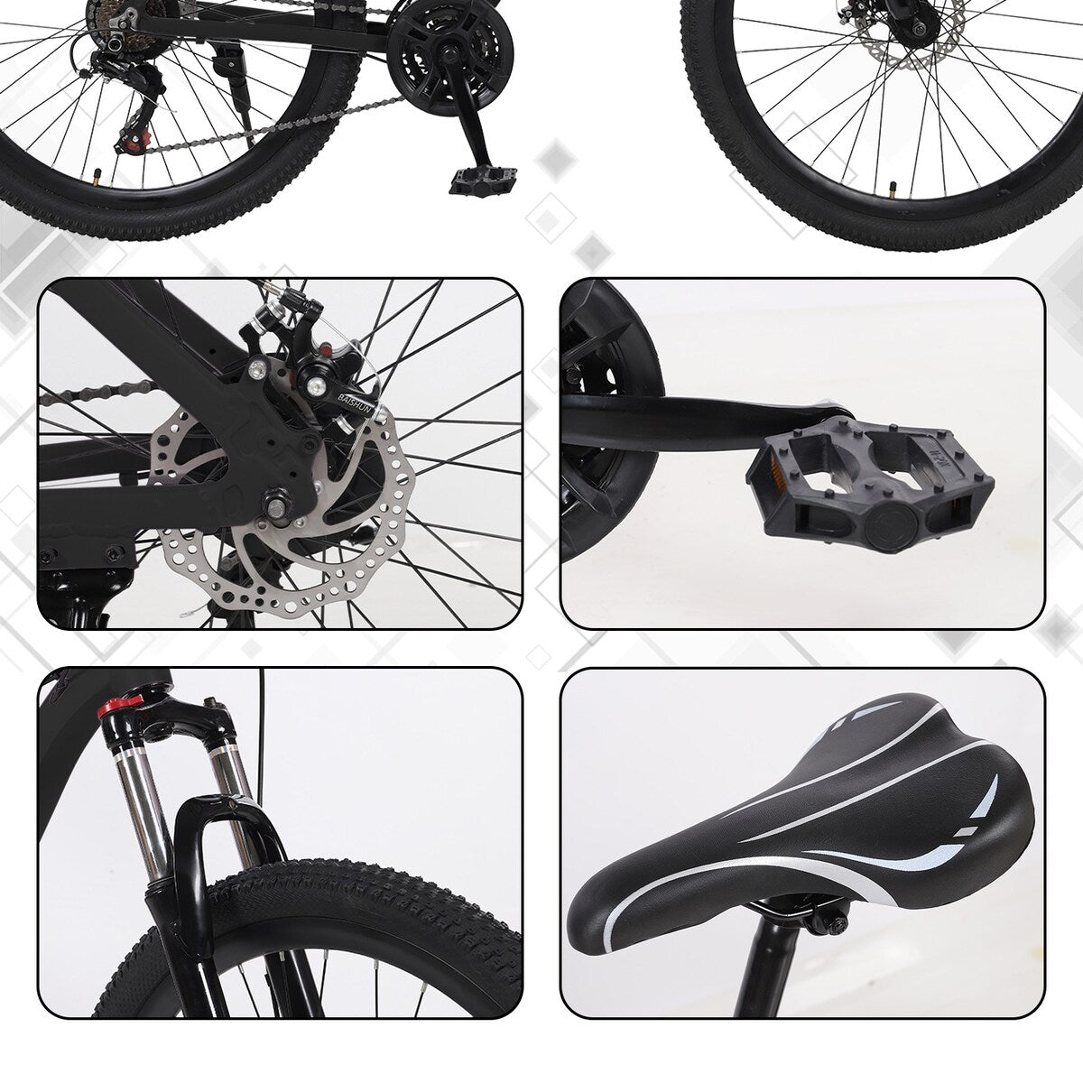 Mountain Bike 26inch Outdoor Sports 21Speed