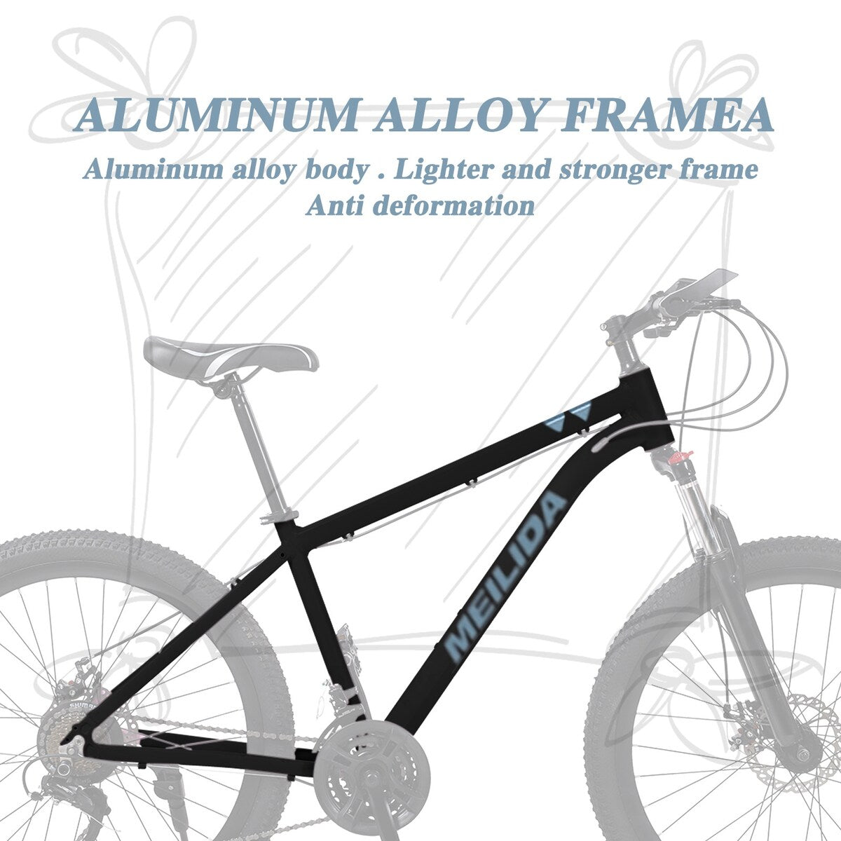 Mountain Bike 26inch Outdoor Sports 21Speed