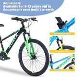 Mountain Bike,24 Inch MTB for Boys and Girls Age 9-12 Years,Multiple Colors