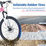Mountain Bike,24 Inch MTB for Boys and Girls Age 9-12 Years,Multiple Colors