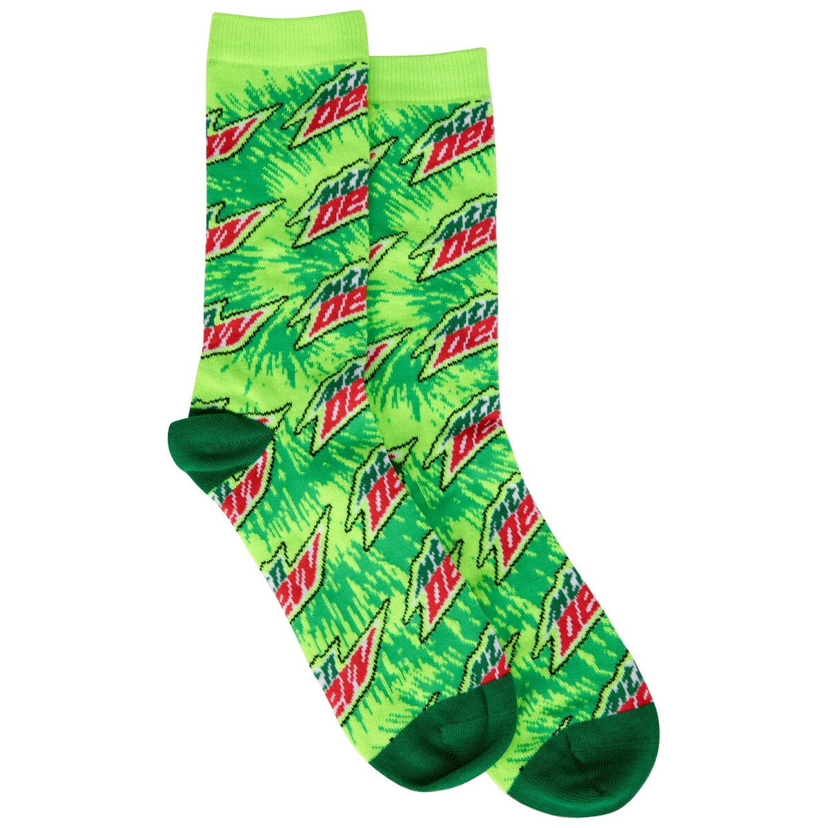 Mountain Dew Core Logo Crew Socks