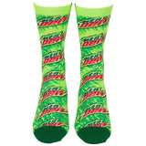 Mountain Dew Core Logo Crew Socks