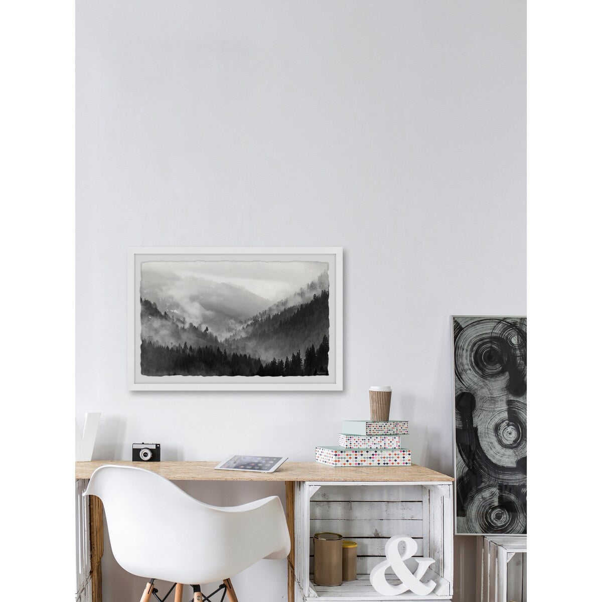 Mountains Are Calling Framed Print