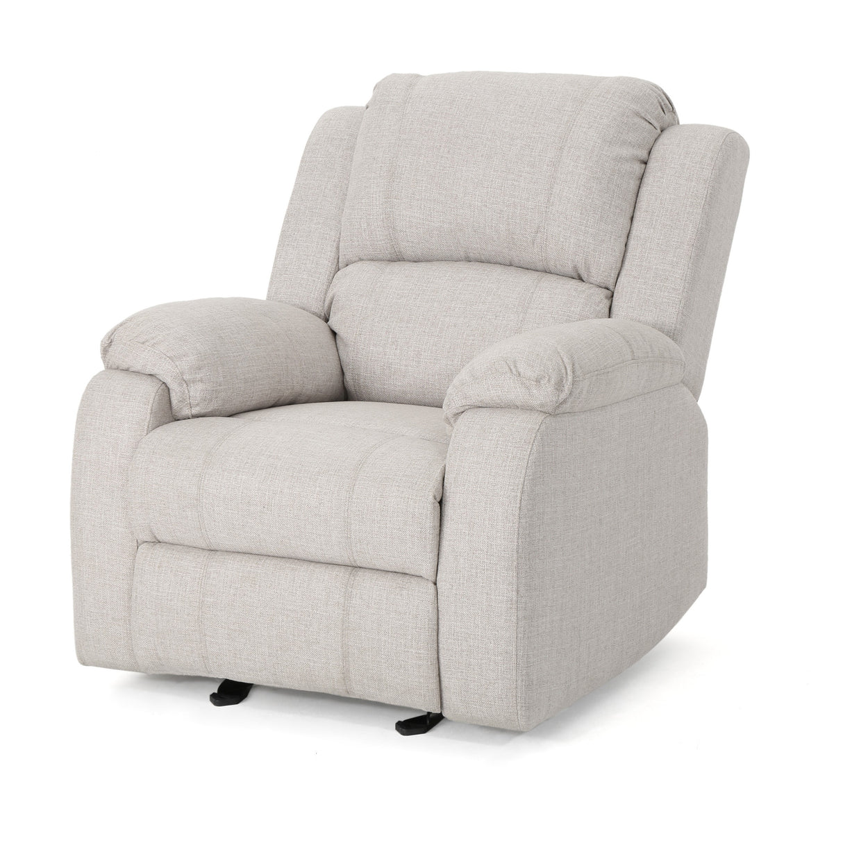 Mozelle Classic Fabric Gliding Recliner by Christopher Knight Home