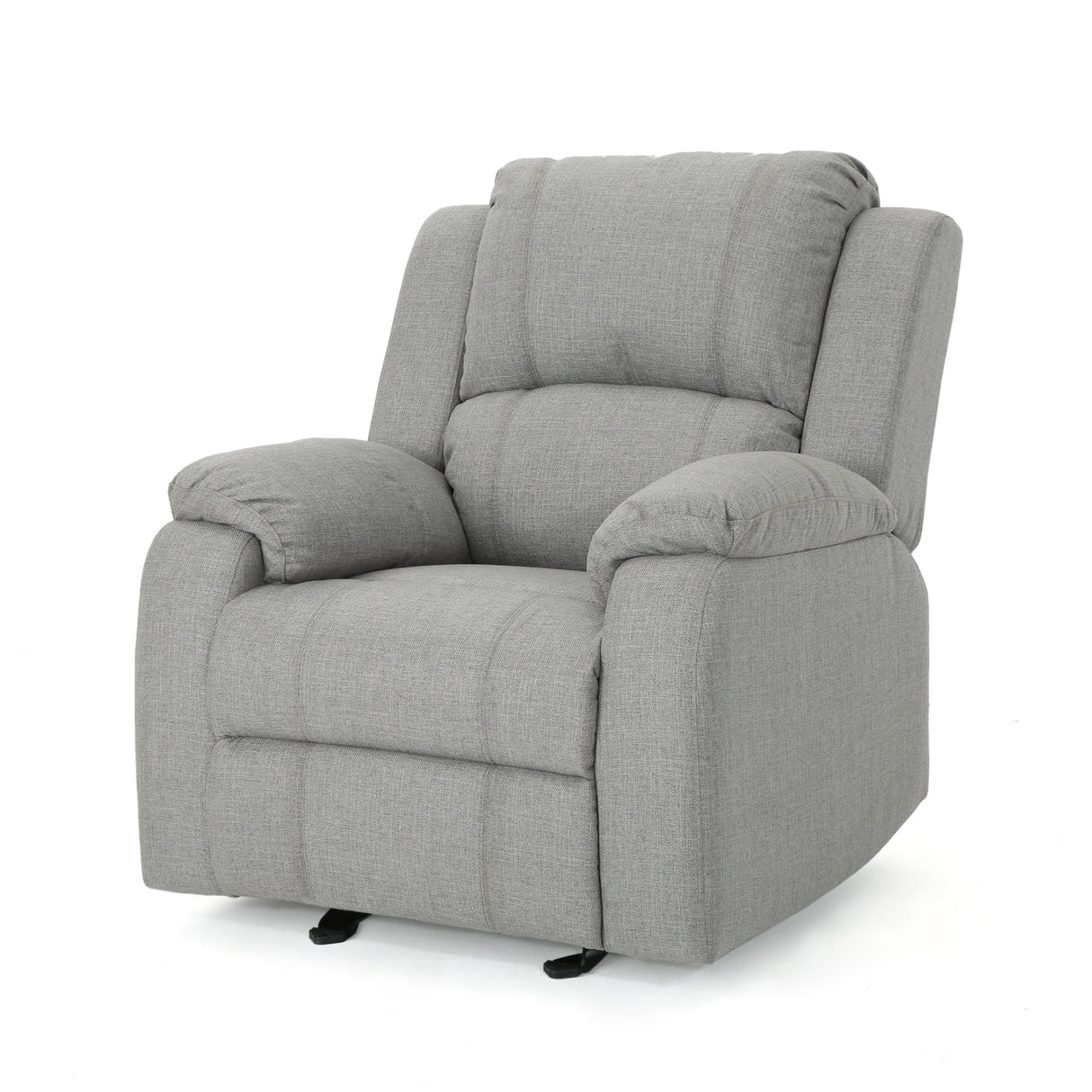 Mozelle Classic Fabric Gliding Recliner by Christopher Knight Home