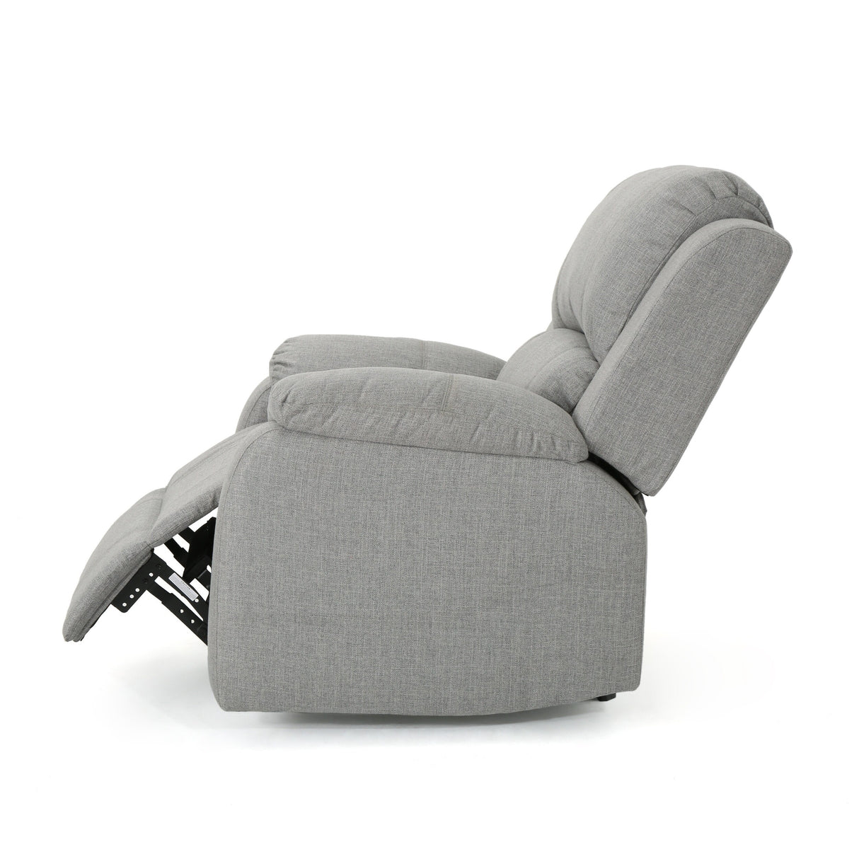 Mozelle Classic Fabric Gliding Recliner by Christopher Knight Home