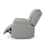 Mozelle Classic Fabric Gliding Recliner by Christopher Knight Home