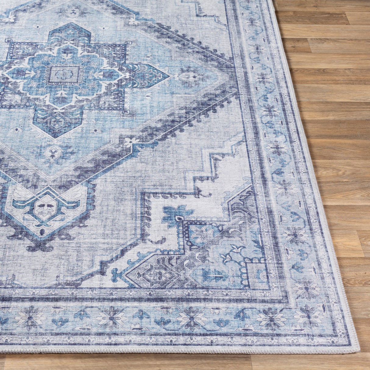 Mozelle Persian Medallion Area Rug