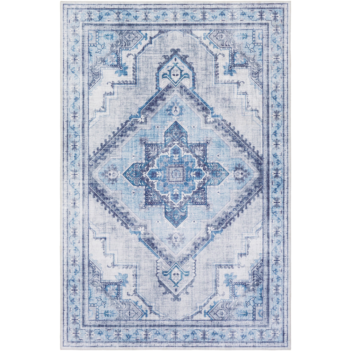 Mozelle Persian Medallion Area Rug