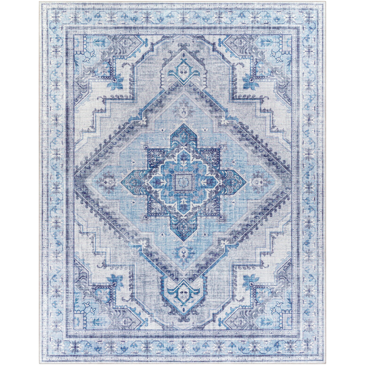 Mozelle Persian Medallion Area Rug