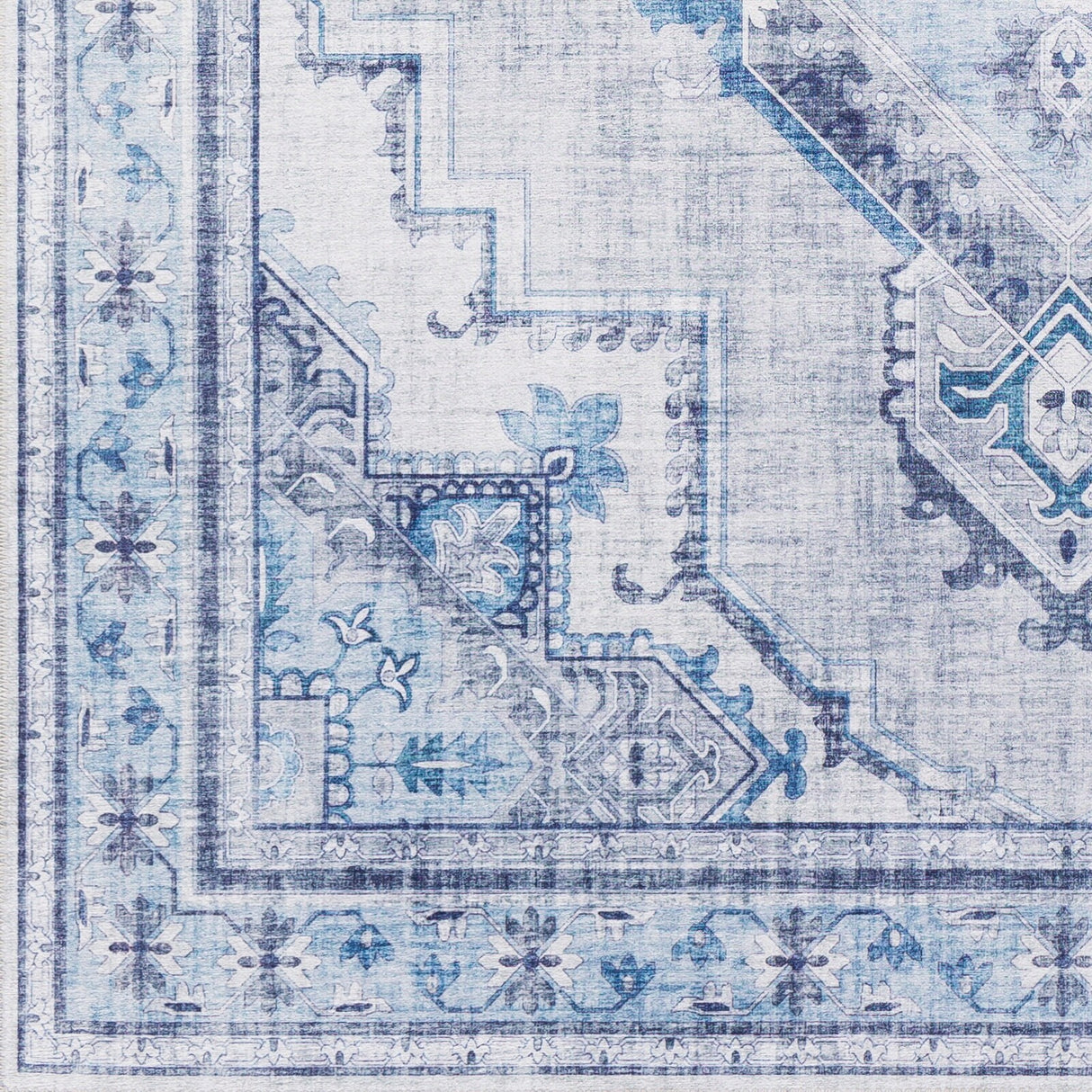 Mozelle Persian Medallion Area Rug