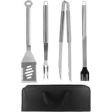 Mr. Bar.B.Q 5-piece Grill Tool Set w Case