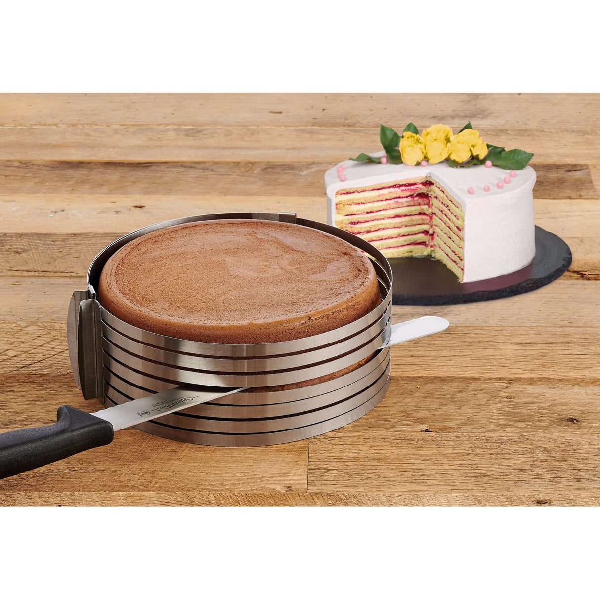 Mrs. Anderson's Baking Multi 7-Layer Cake Slicer Leveler