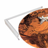 Mucha Autumn Medallion-VINAPP113788 Print 10"x10" by Vintage Apple Collection