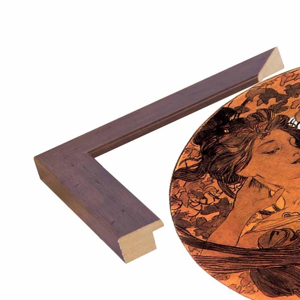 Mucha Autumn Medallion-VINAPP113788 Print 10"x10" by Vintage Apple Collection