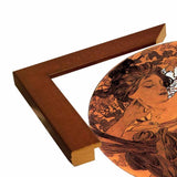 Mucha Autumn Medallion-VINAPP113788 Print 10"x10" by Vintage Apple Collection