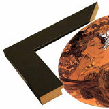 Mucha Autumn Medallion-VINAPP113788 Print 10"x10" by Vintage Apple Collection
