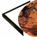 Mucha Autumn Medallion-VINAPP113788 Print 10"x10" by Vintage Apple Collection