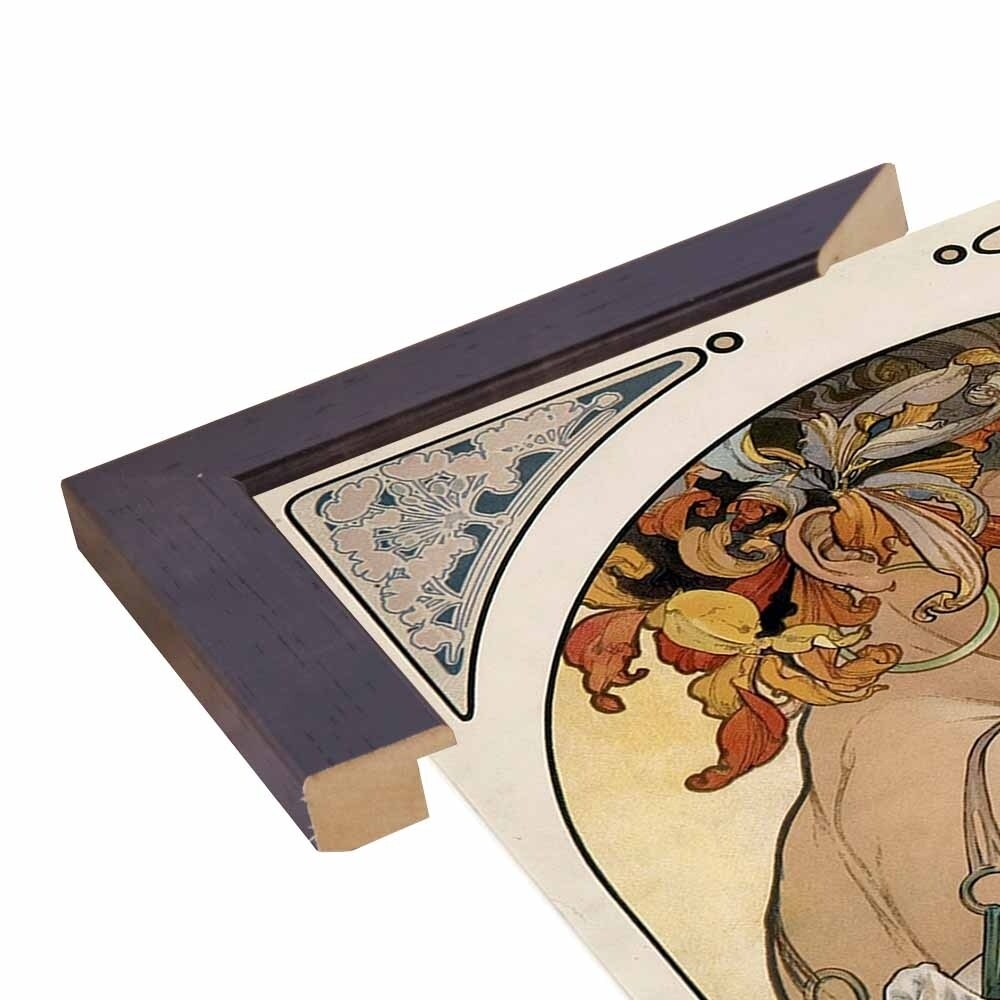Mucha Fruit Panel-VINAPP113774 Print 24"x15.25" by Vintage Apple Collection
