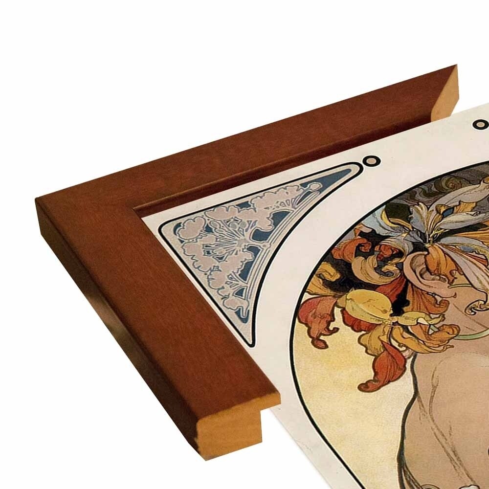 Mucha Fruit Panel-VINAPP113774 Print 24"x15.25" by Vintage Apple Collection