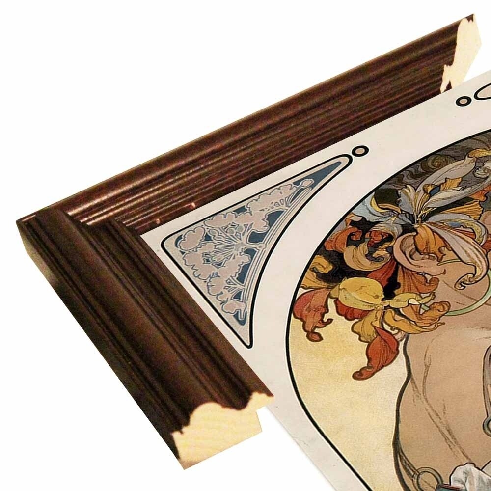 Mucha Fruit Panel-VINAPP113774 Print 24"x15.25" by Vintage Apple Collection