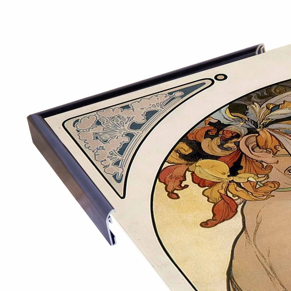 Mucha Fruit Panel-VINAPP113774 Print 24"x15.25" by Vintage Apple Collection
