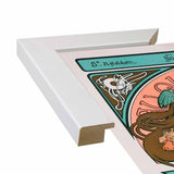 Mucha Quartier Latin-VINAPP140976 Framed Print 30"x21.5" by Vintage Apple Collection