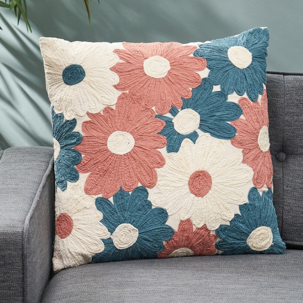 Muirfield Boho Handcrafted Fabric Pillow Cover by Christopher Knight Home