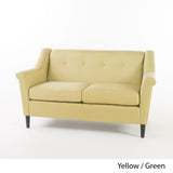 Mullin Two-Seat Fabric Sofa by Christopher Knight Home