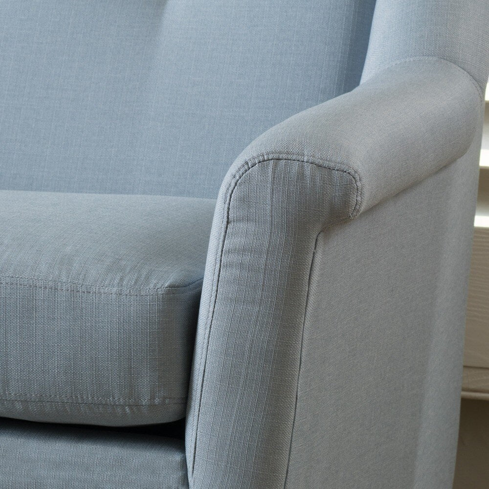 Mullin Two-Seat Fabric Sofa by Christopher Knight Home
