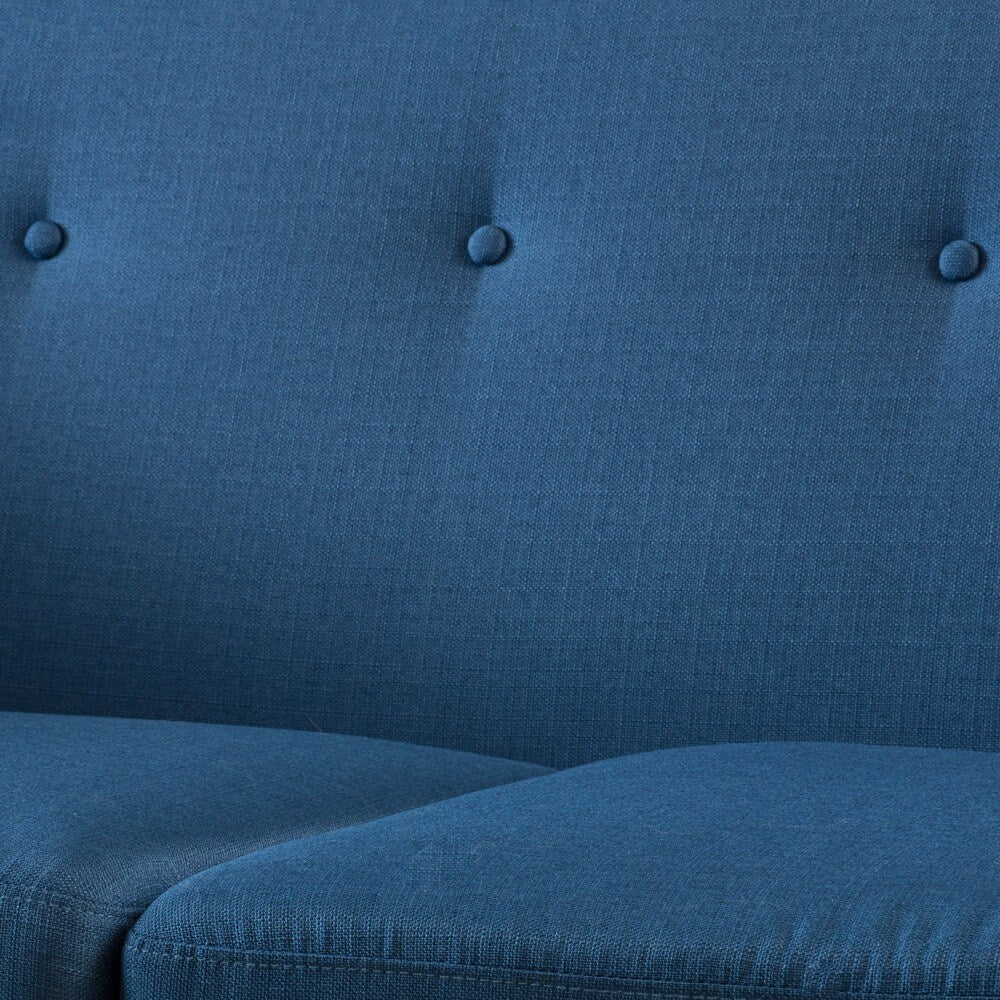 Mullin Two-Seat Fabric Sofa by Christopher Knight Home