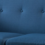 Mullin Two-Seat Fabric Sofa by Christopher Knight Home