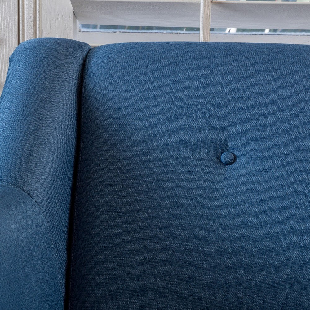 Mullin Two-Seat Fabric Sofa by Christopher Knight Home