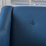 Mullin Two-Seat Fabric Sofa by Christopher Knight Home