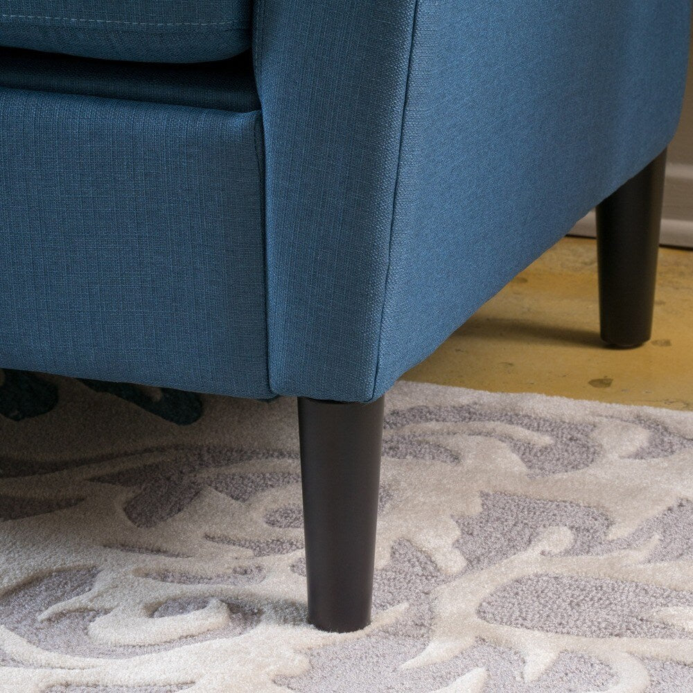 Mullin Two-Seat Fabric Sofa by Christopher Knight Home