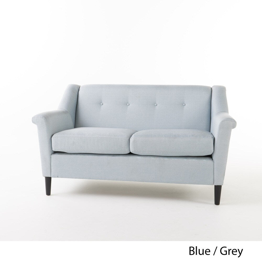 Mullin Two-Seat Fabric Sofa by Christopher Knight Home