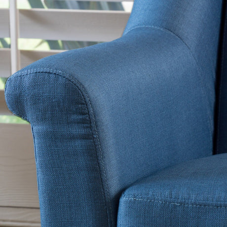 Mullin Two-Seat Fabric Sofa by Christopher Knight Home