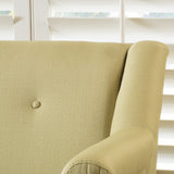 Mullin Two-Seat Fabric Sofa by Christopher Knight Home