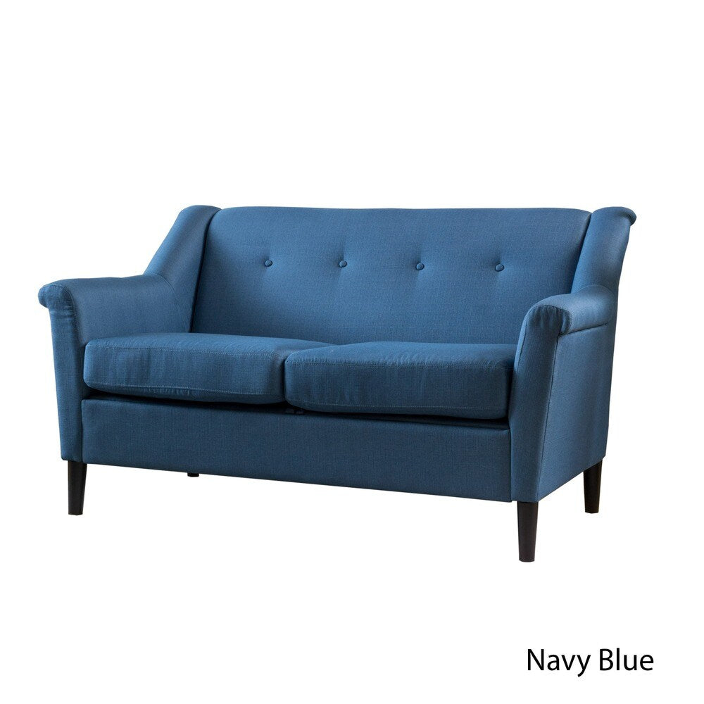 Mullin Two-Seat Fabric Sofa by Christopher Knight Home