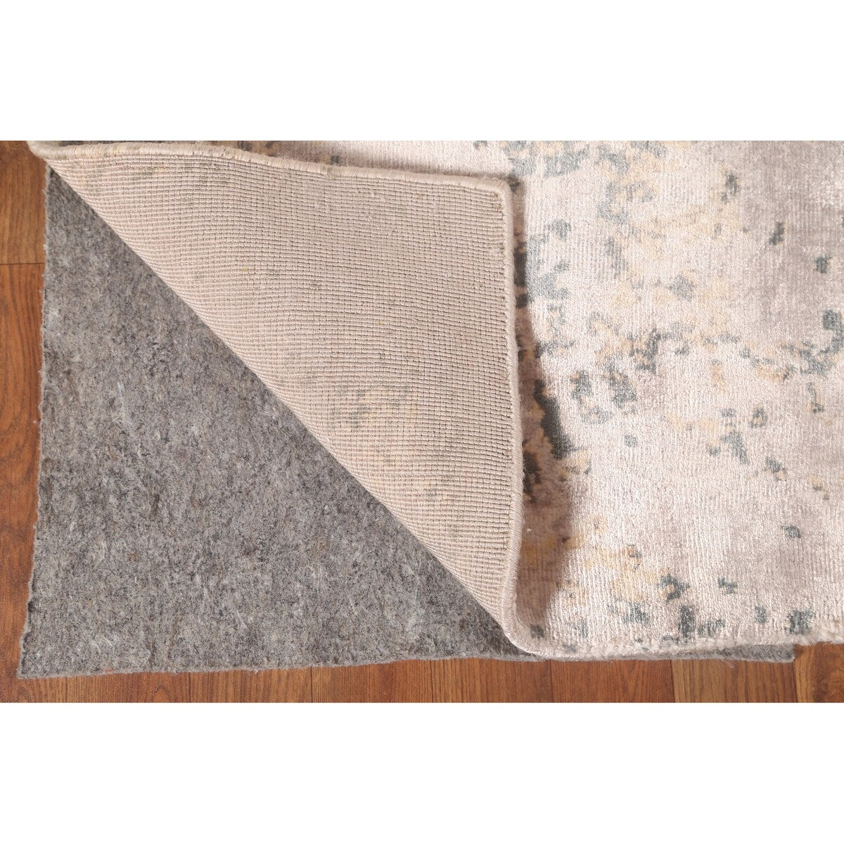 Multi-Color Abstract / Modern Rug Handmade Contemporary Wool Carpet - 6'2"x 9'9"