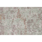 Multi-Color Abstract Modern Area Rug Handmade Wool Carpet - 5'6"x 7'6"