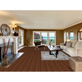 Multi-Color Abstract Turkish Area Rug Machine Made Carpet - 5'3" x 7'8"