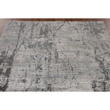 Multi-Color Abstract Turkish Area Rug Machine Made Carpet - 5'3" x 7'8"