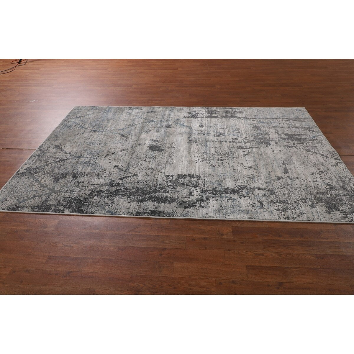 Multi-Color Abstract Turkish Area Rug Machine Made Carpet - 5'3" x 7'8"