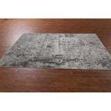 Multi-Color Abstract Turkish Area Rug Machine Made Carpet - 5'3" x 7'8"
