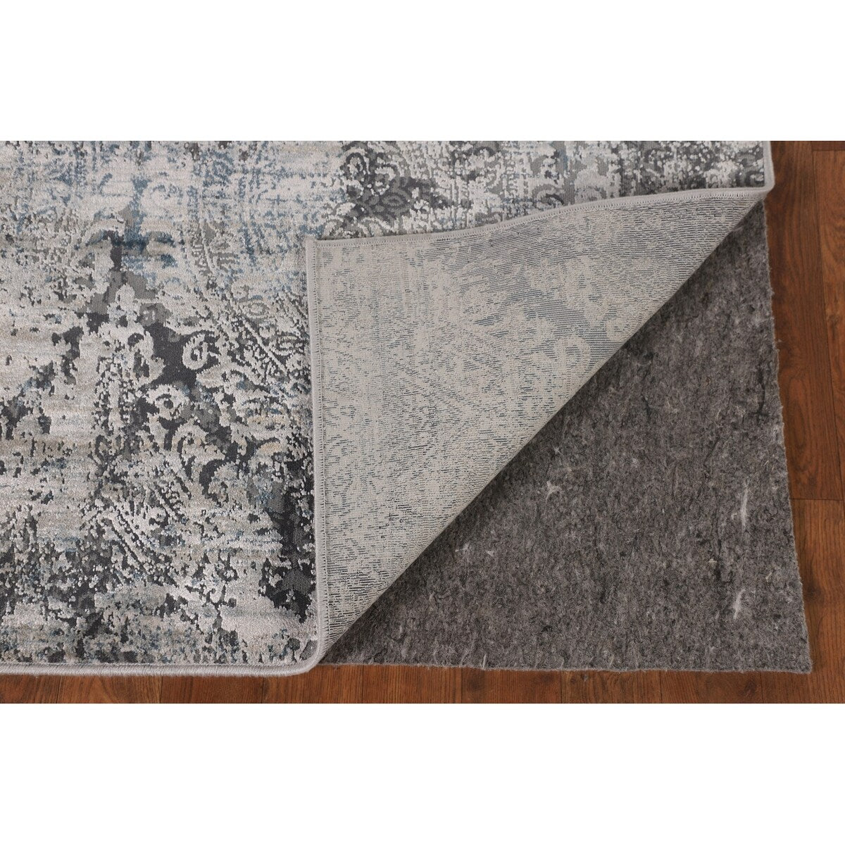 Multi-Color Abstract Turkish Area Rug Machine Made Carpet - 5'3" x 7'8"