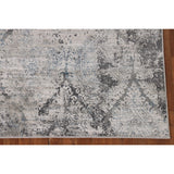 Multi-Color Abstract Turkish Area Rug Machine Made Carpet - 5'3" x 7'8"