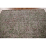Multi-Color Modern Abstract Area Rug Handmade Wool Carpet - 8'0"x 10'0"