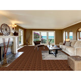 Multi-Color Turkish Area Rug Machine Made Abstract Carpet - 5'0" x 8'0"