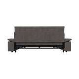 Multi-Functional 70" Queen Pull Out Sofa Bed, Convertible Sleeper Sofa with 2 Pillows